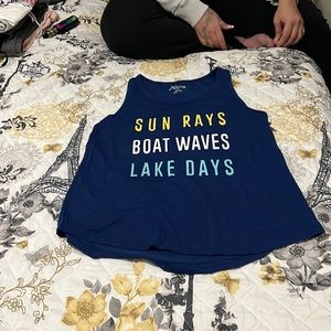 Natural Reflections tank top, small never worn